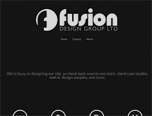 Tablet Screenshot of fusiondg.com